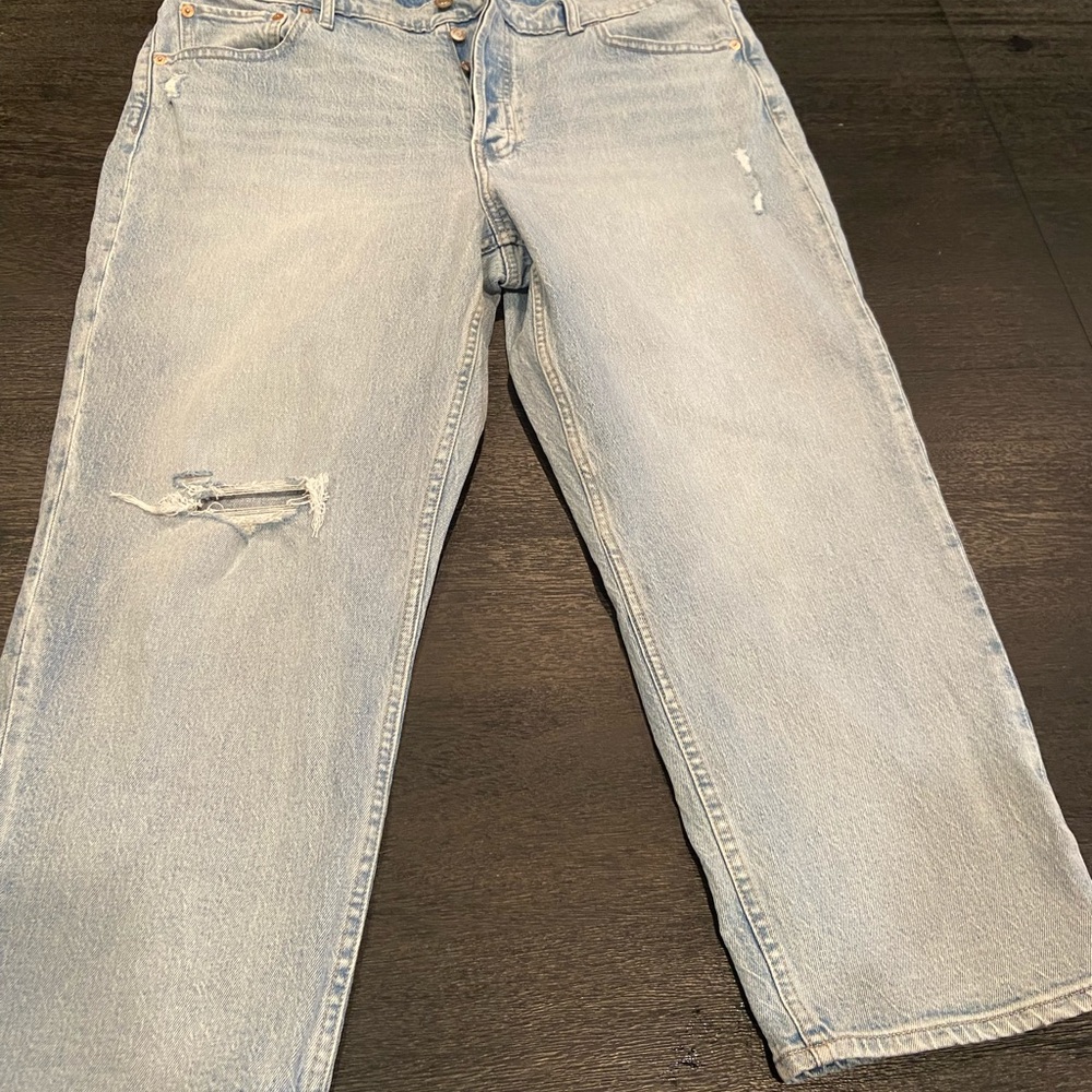 Gap mom jeans